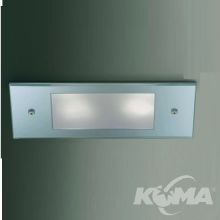 Sd_202 oprawa stropowa2x50W GU5.3 12/220V chrom szkło satin